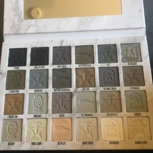 Jeffree Star cremated pallette